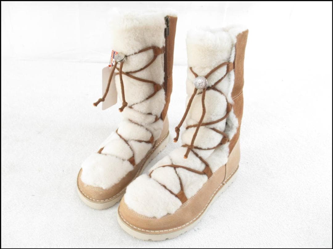 ■136■展示品？/試履品？■BIRKENSTOCKロングブーツ■24.5㎝■