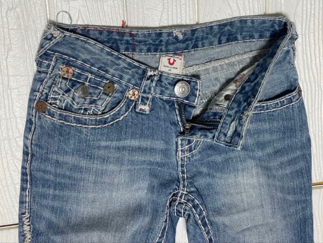 トゥルーレリジョン JOEY SUPER T USA製 ブーツカットデニム 25