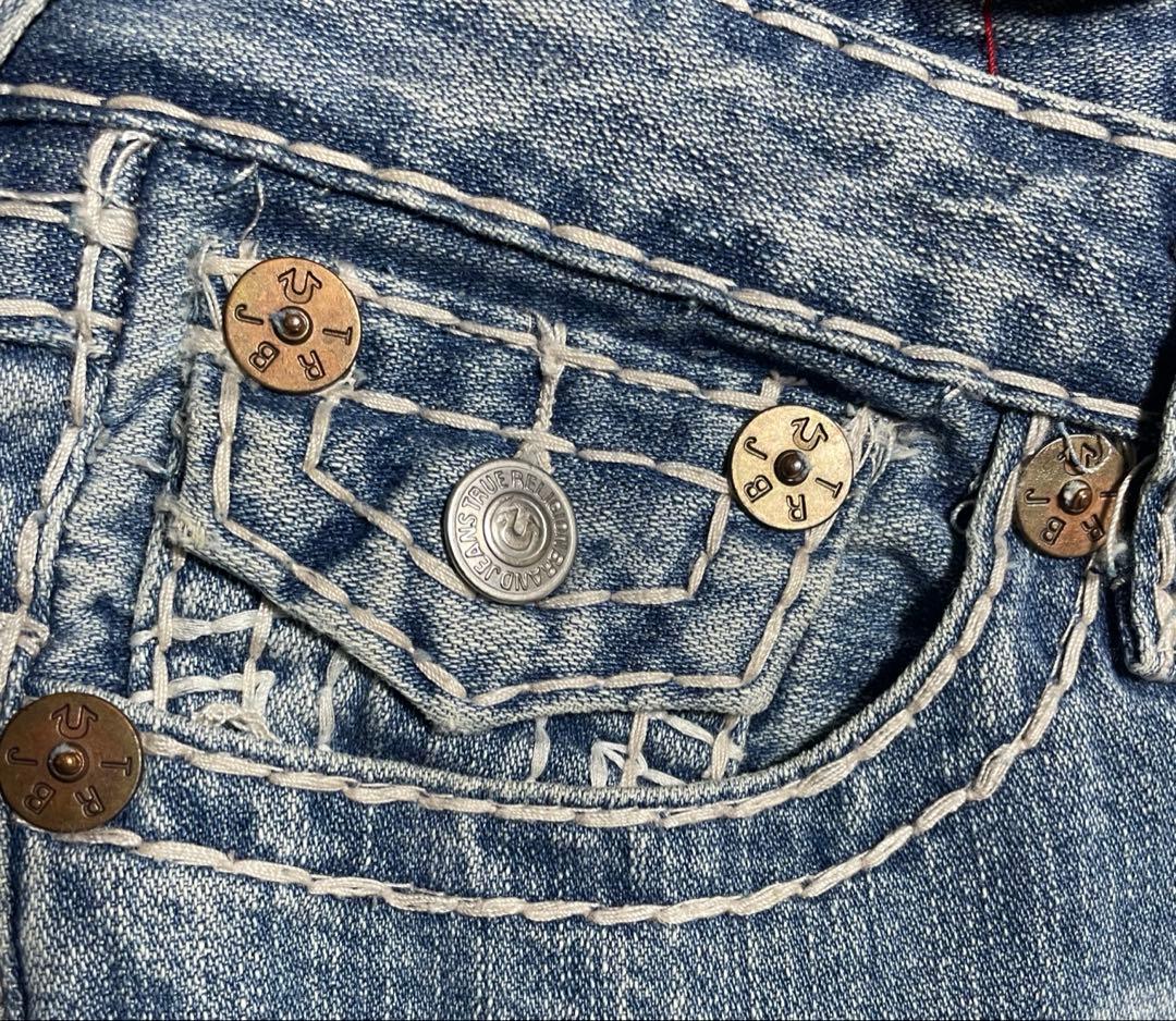 トゥルーレリジョン JOEY SUPER T USA製 ブーツカットデニム 25