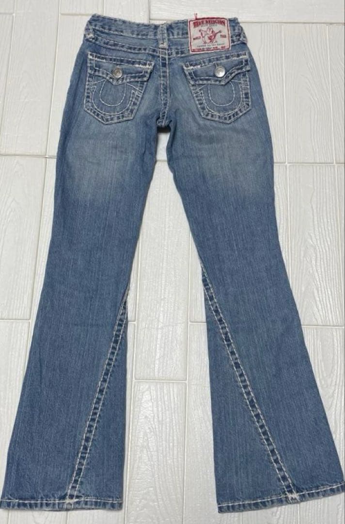 トゥルーレリジョン JOEY SUPER T USA製 ブーツカットデニム 25