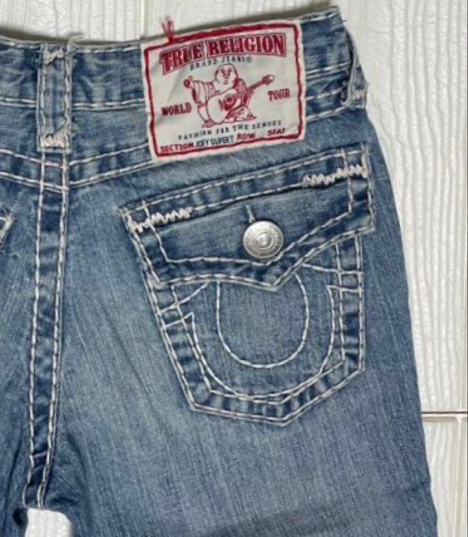 トゥルーレリジョン JOEY SUPER T USA製 ブーツカットデニム 25