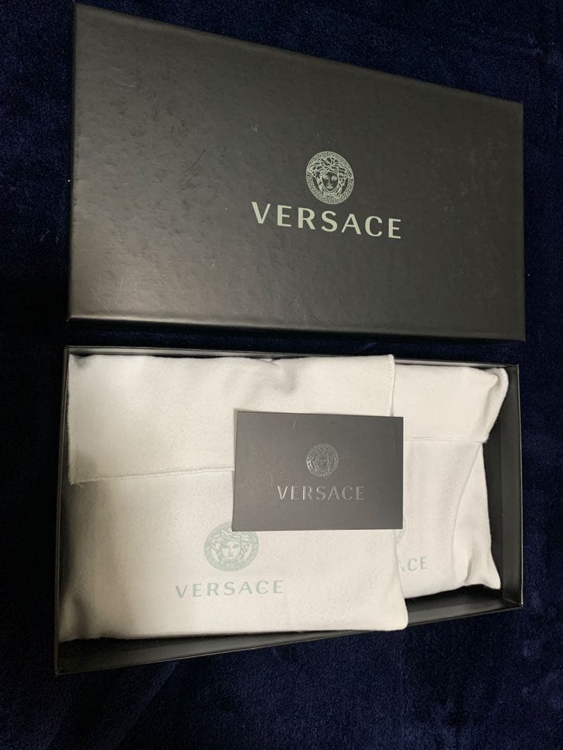 定価9万6000円❗️ヴェルサーチ ラ・グレカ ペアセット　ケース❗️箱付き‼️