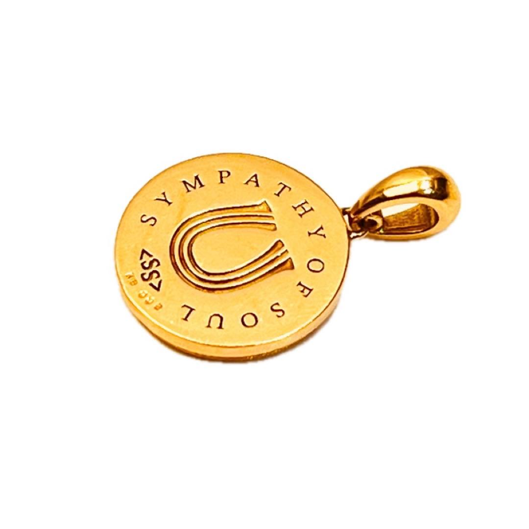 シンパシーオブソウル ホースシュー K18 ターコイズ ダイヤモンド