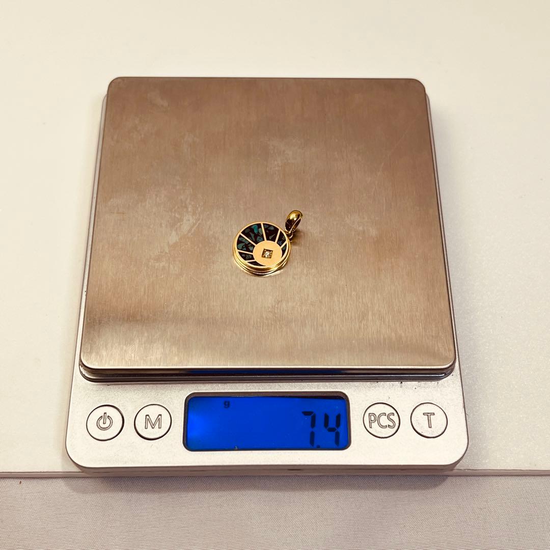 シンパシーオブソウル ホースシュー K18 ターコイズ ダイヤモンド