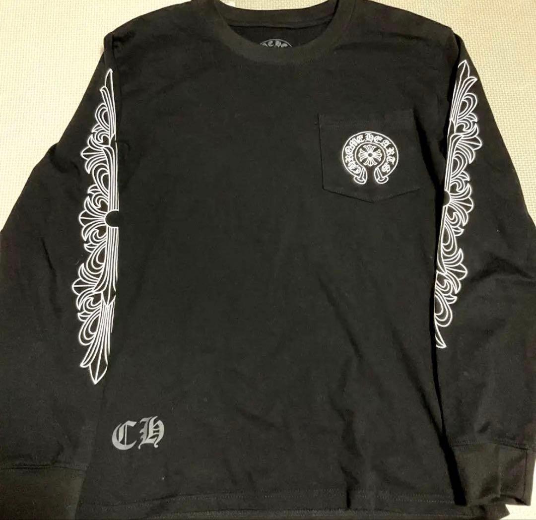 Chrome Hearts ブラック長袖　s