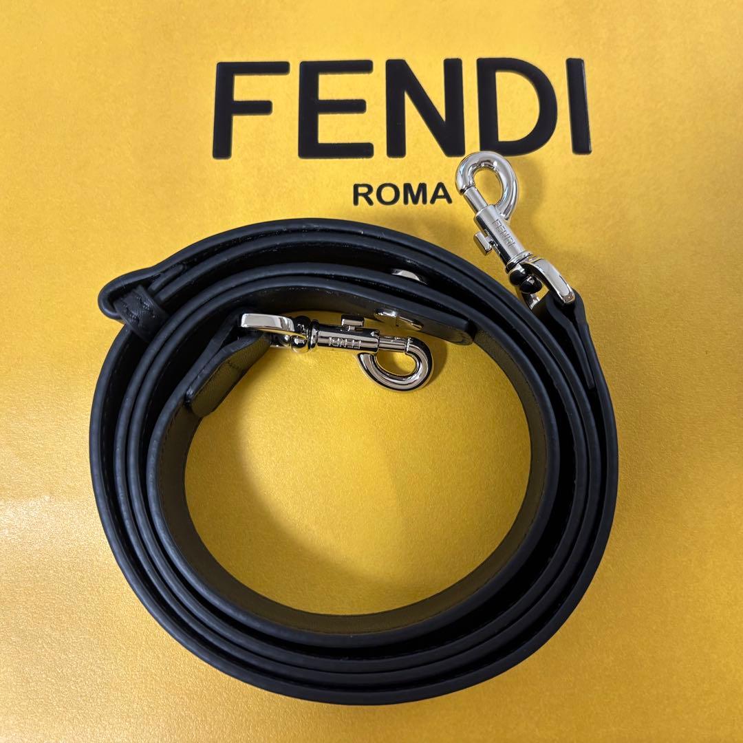 【美品】FENDI バイザウェイ　ミディアム　ブラック　写真追加