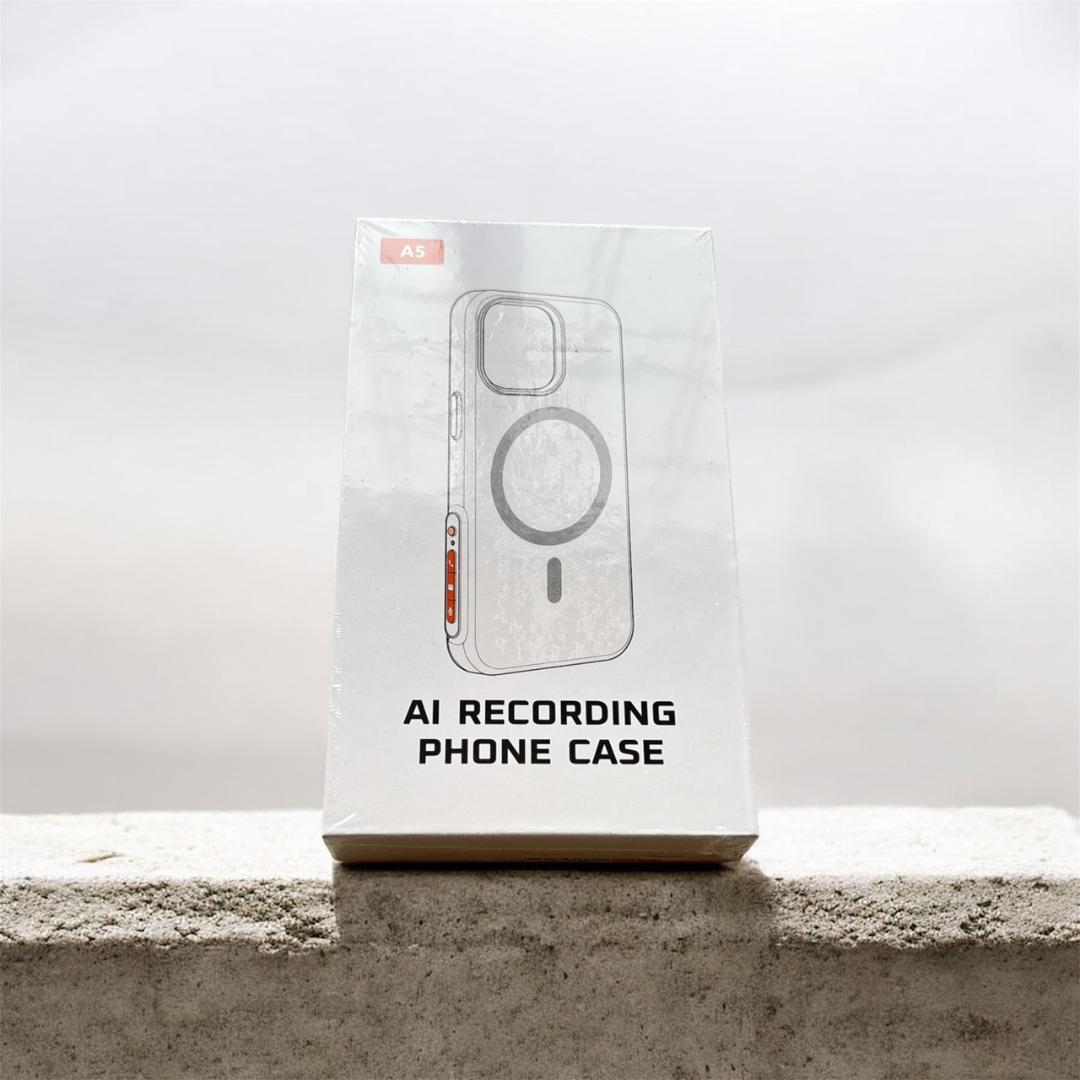 iPhone 15 Pro AI ボイスレコーダーケース スマホケース 新品