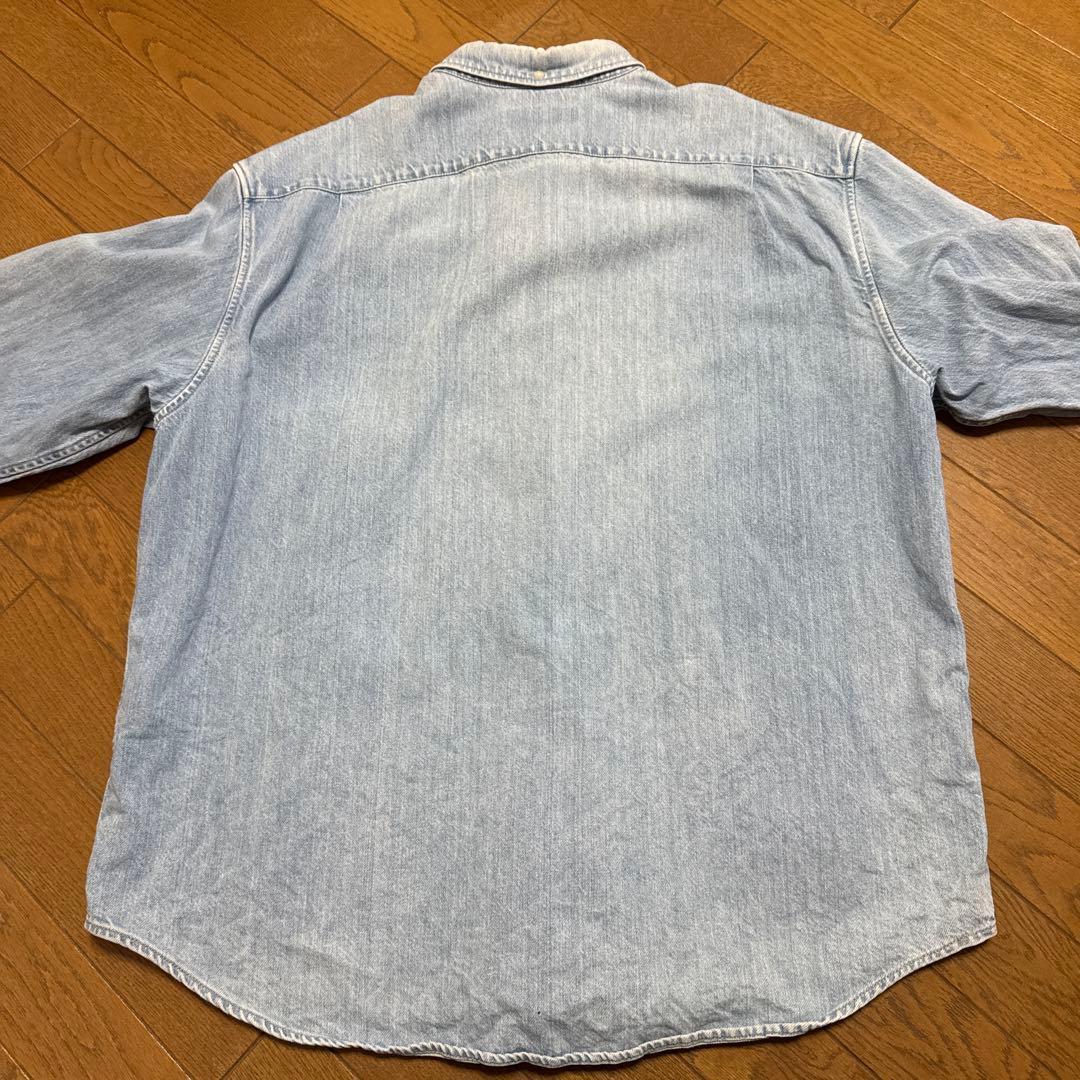 トップス supreme small box logo denim shirts