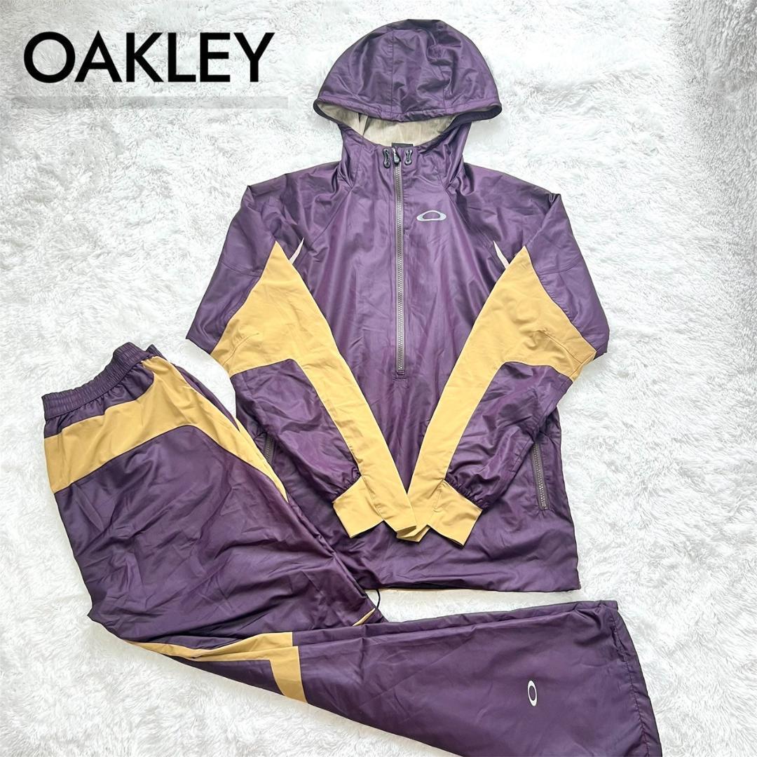 【希少】00s オークリー アノラックパーカー セットアップ テック系 Y2K
