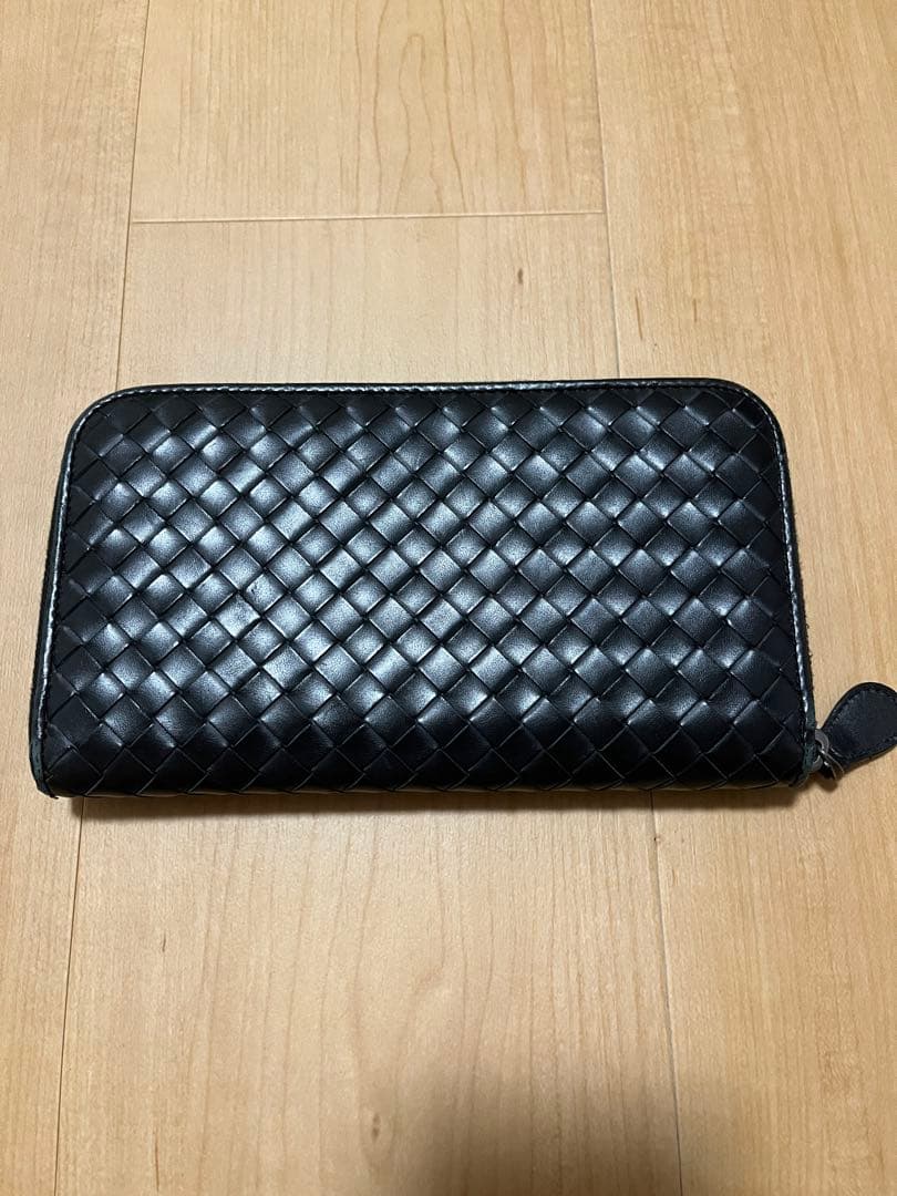 ボッテガヴェネタ 長財布 ブラック