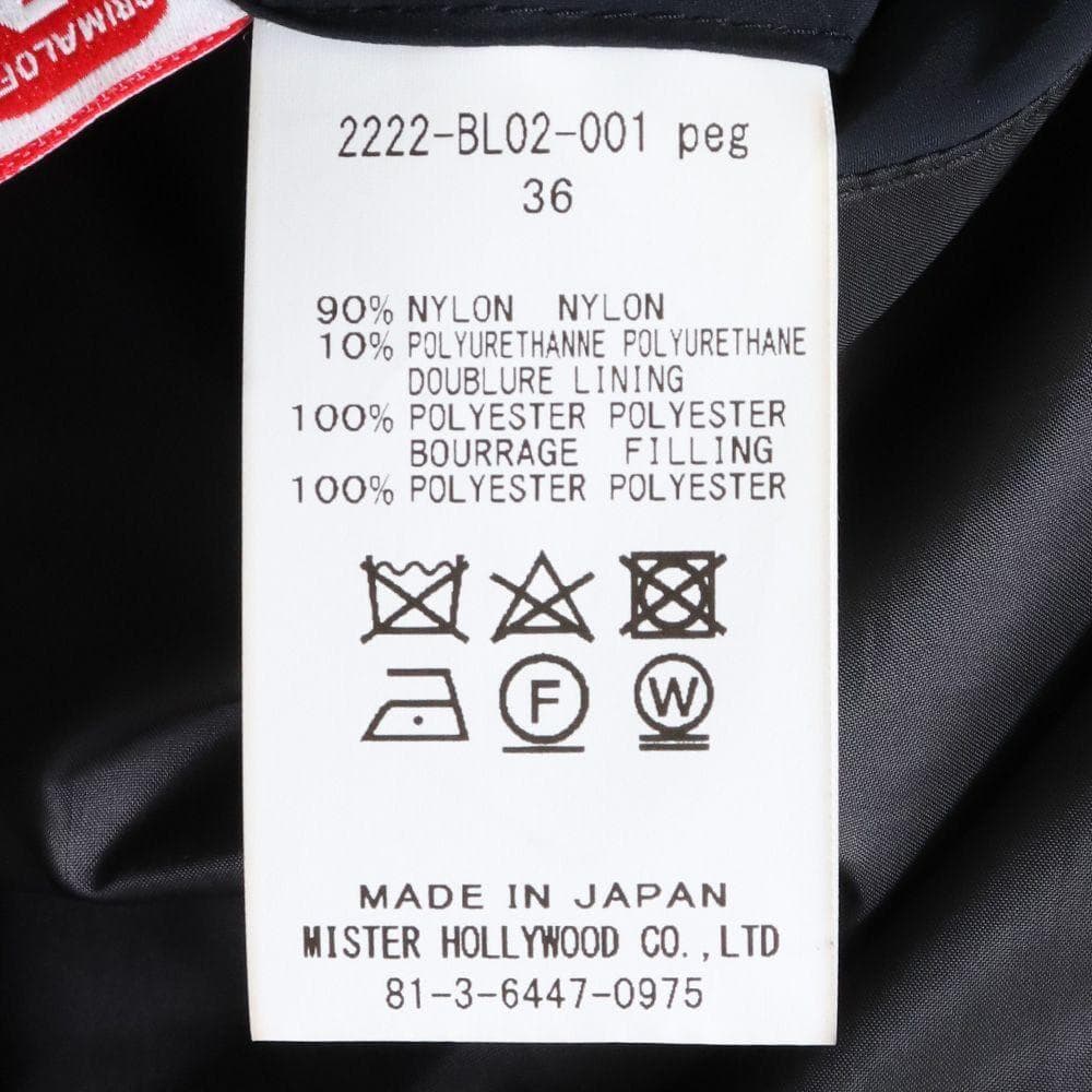 ジャケット・アウター N.HOOLYWOOD SHORT BLOUSON BLACK 36