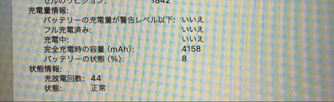 MacBook Air 13インチ　Retina 2019