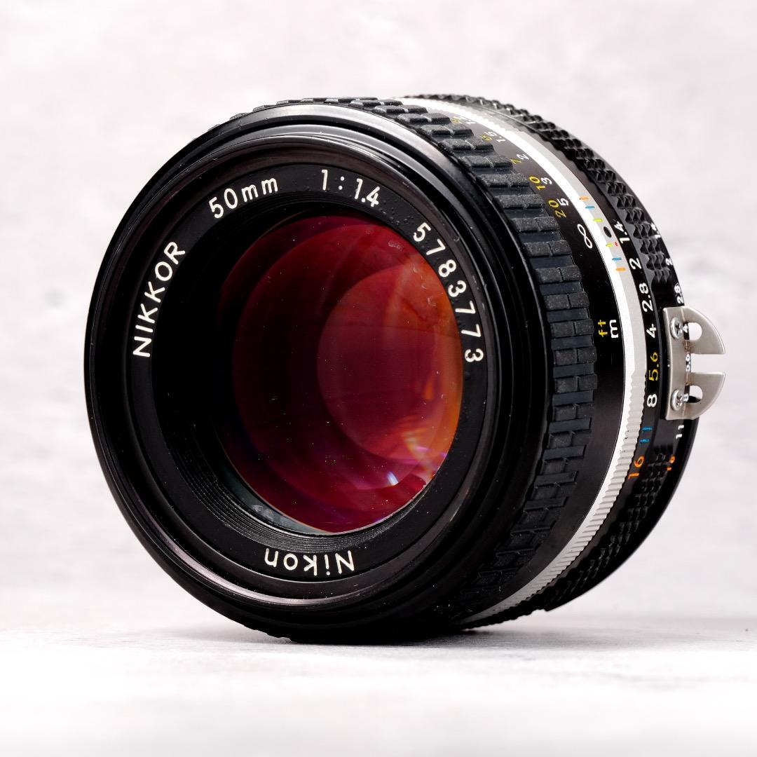 【極美品】動作◎ ニコン Ai-s Nikkor 50mm F1.4 773