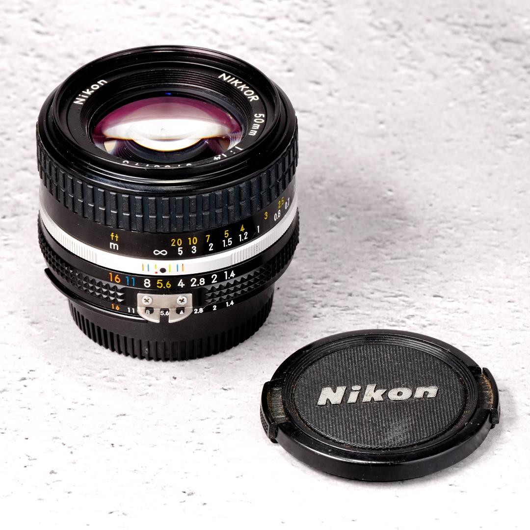 【極美品】動作◎ ニコン Ai-s Nikkor 50mm F1.4 773