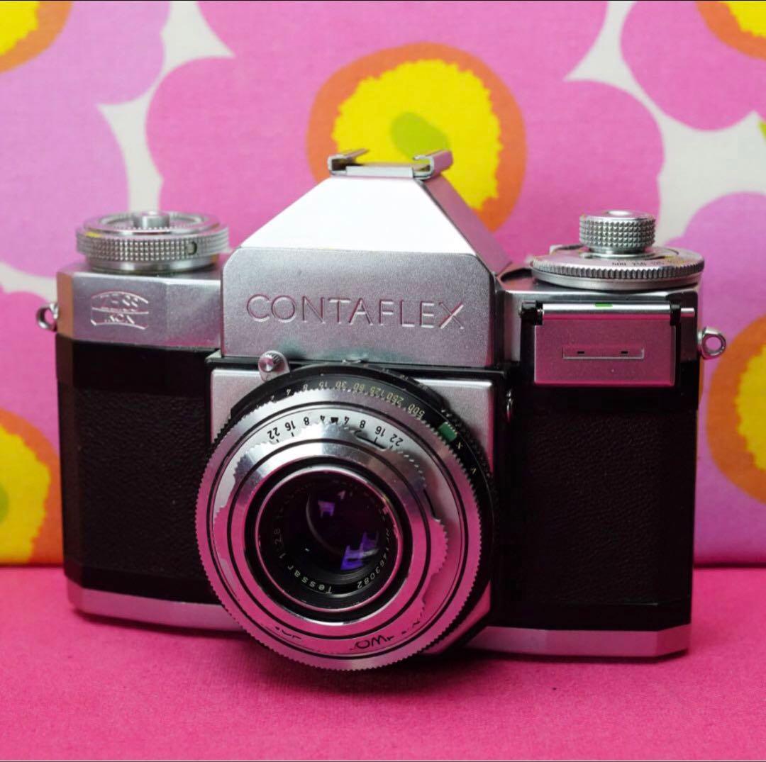 Contaflex II❤️70年前のZeiss Ikon名機❤️旅行やお散歩撮影に