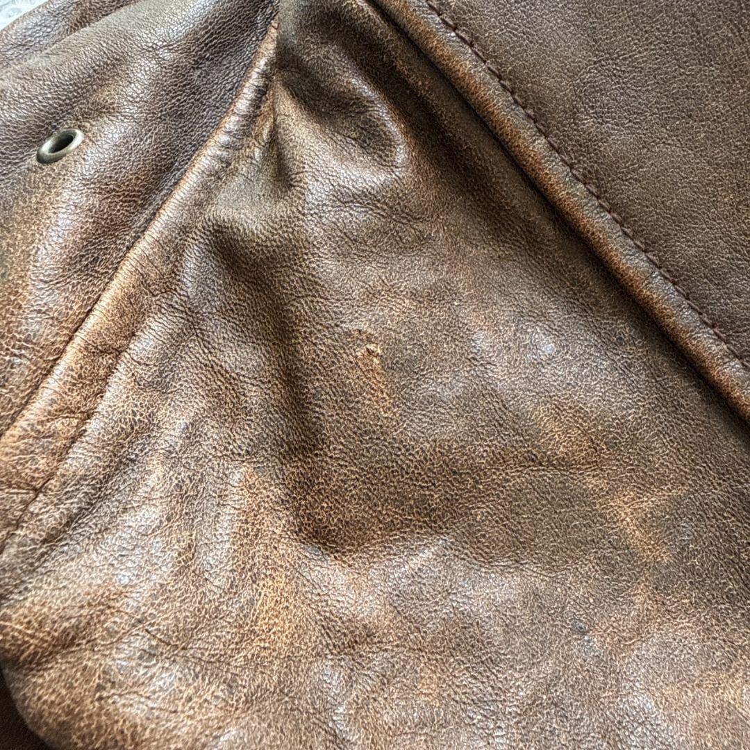 90s Type A-2 羊革 ライナー フライトジャケット ボンバージャケット