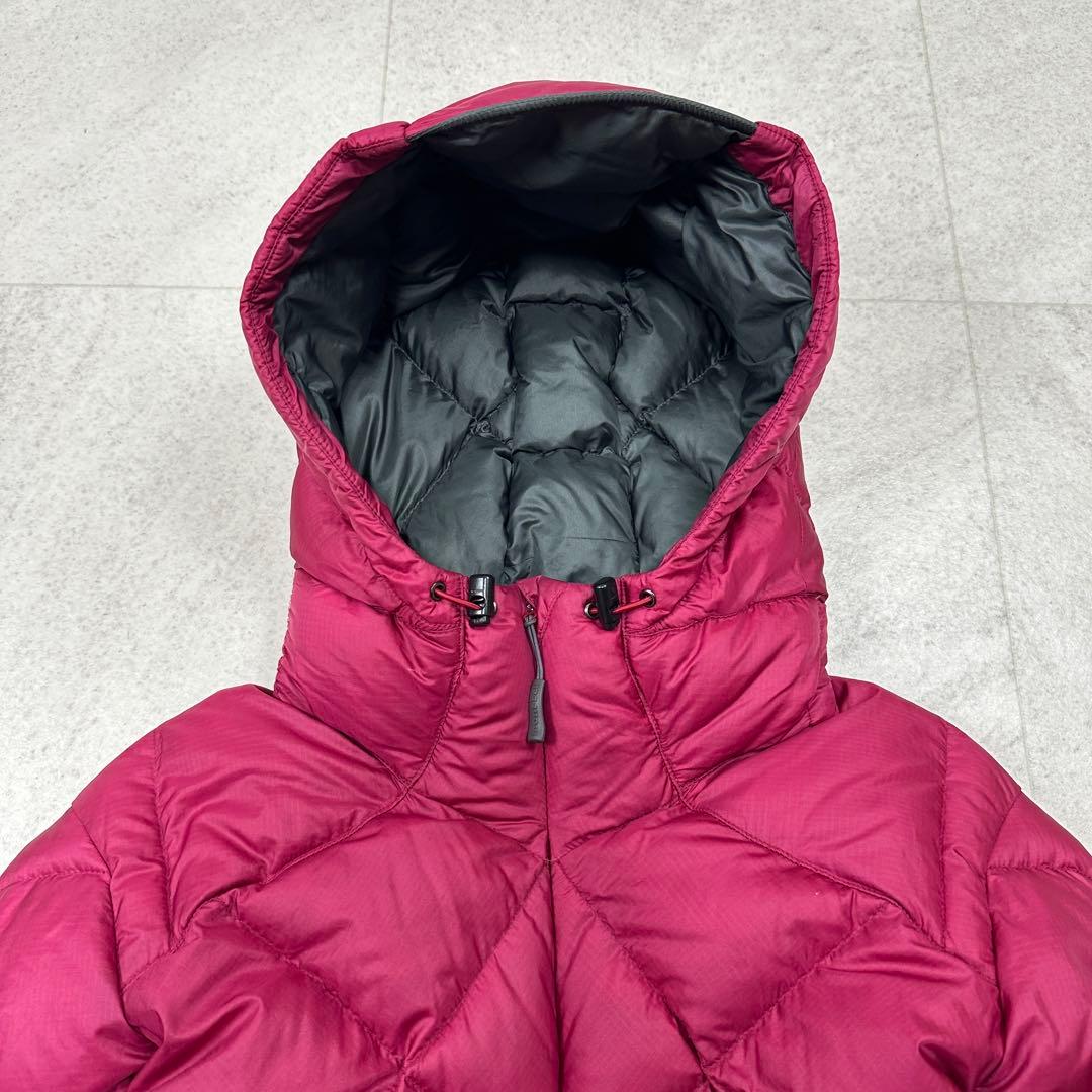 【mont-bell】ライトアルパインダウンパーカ L チェリーレッド 軽量