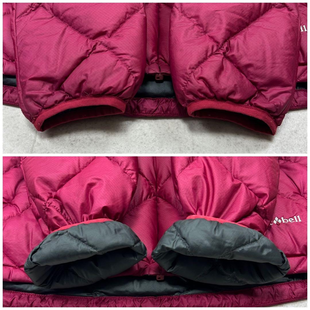 【mont-bell】ライトアルパインダウンパーカ L チェリーレッド 軽量