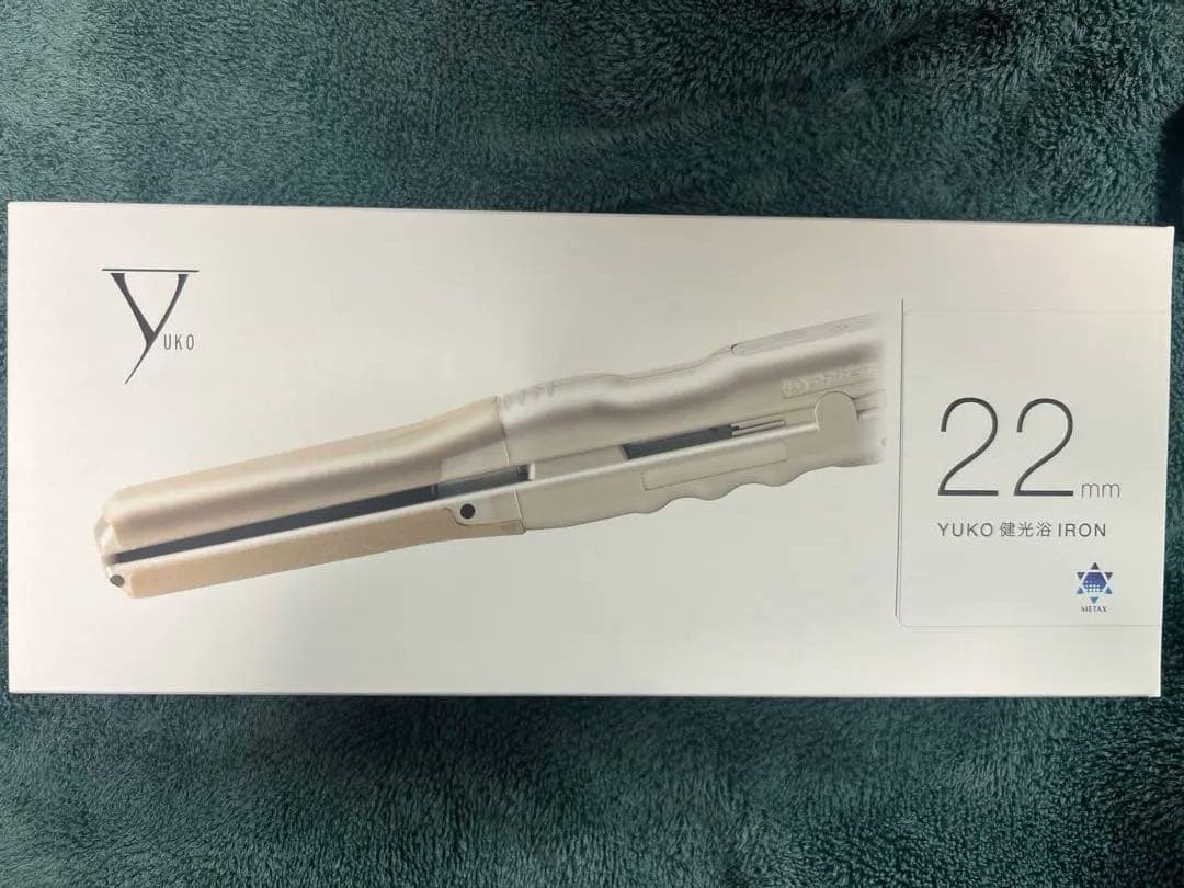 ファイテン Phiten YUKO 健光浴 22mm ストレートヘアアイロン新品