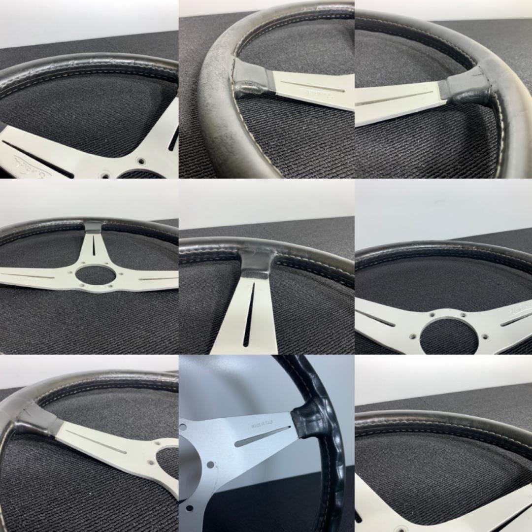 希少 大径39φ ナルディクラシック レザーステアリング 新品ホーンボタン付