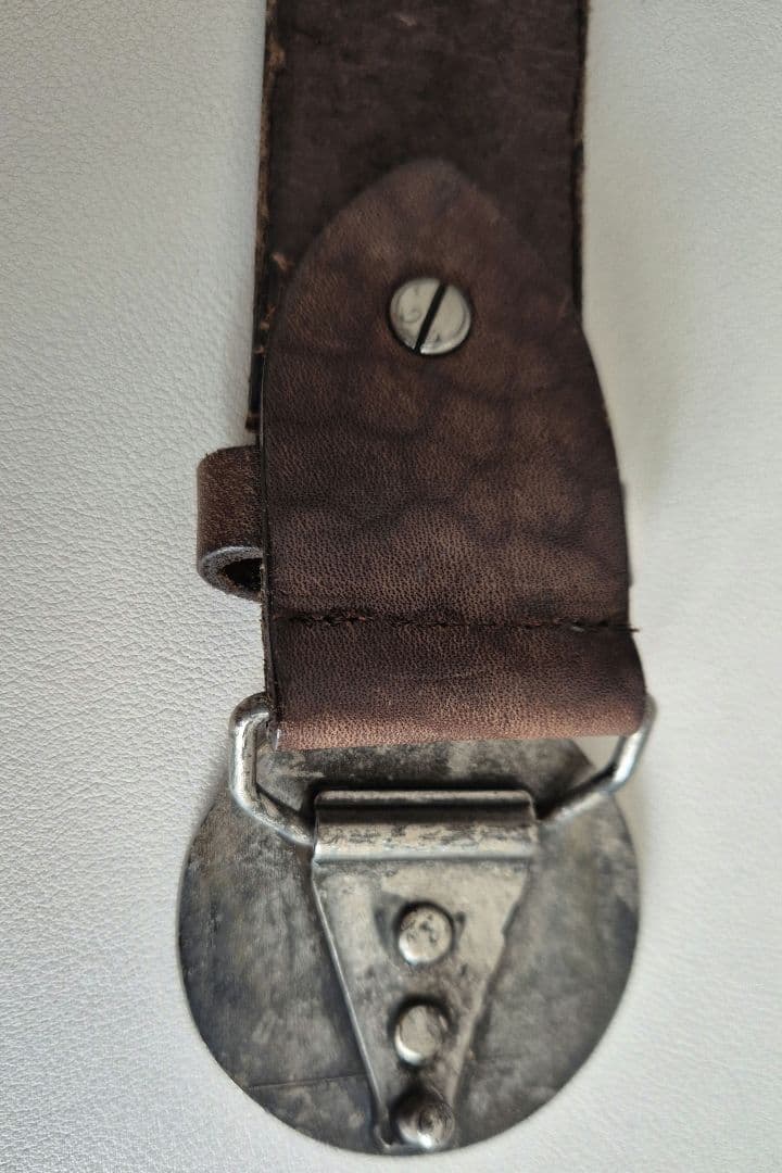 (鬼太郎　プロフ見てください！)Lee ヴィンテージ レザーベルト