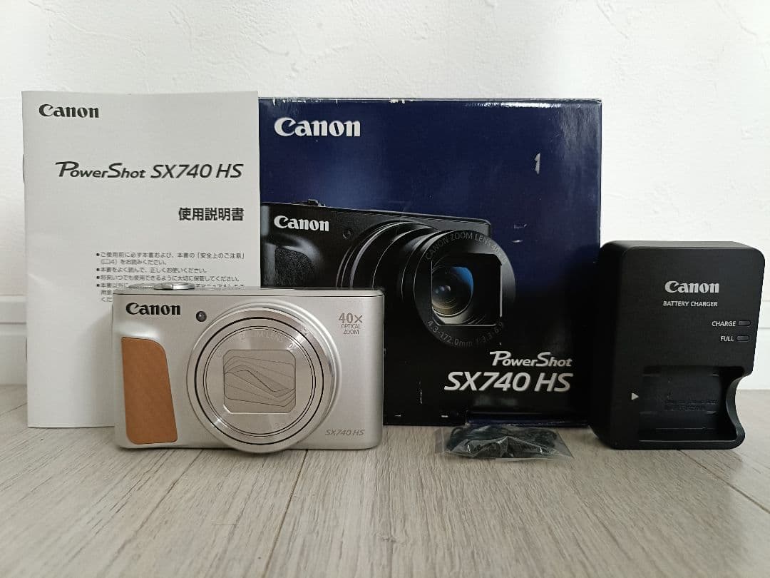 Canon PowerShot SX740 HS 本体 バッテリー 充電器