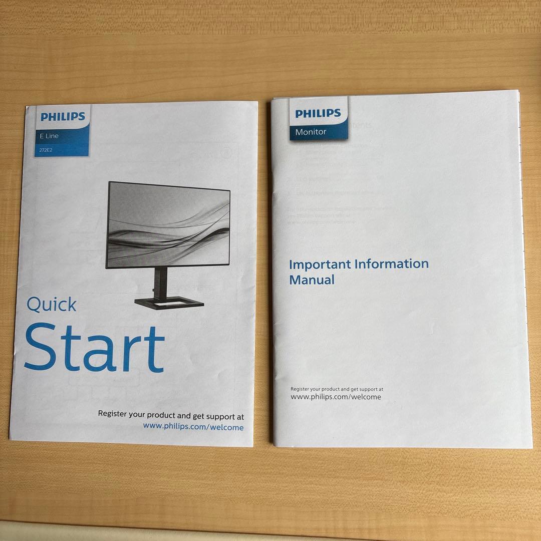 フルHD Philips E line 27インチモニター