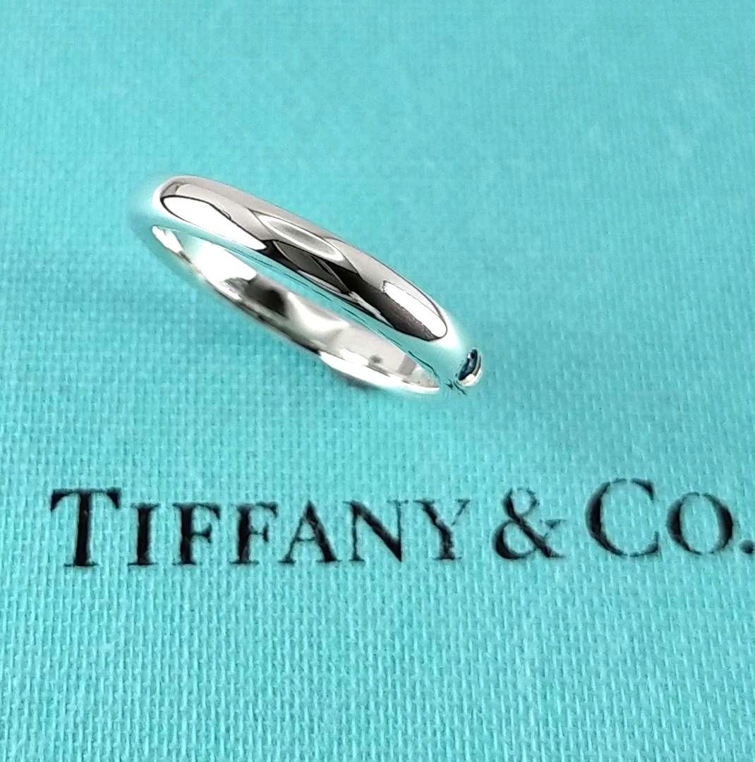 ◆SALE【ティファニー】スタッキングバンド　サファイア　リング　９号　2202