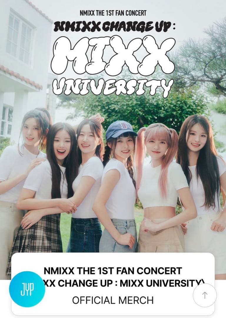 NMIXX VARSITY JACKET グッズ ファンコン スタジャン L