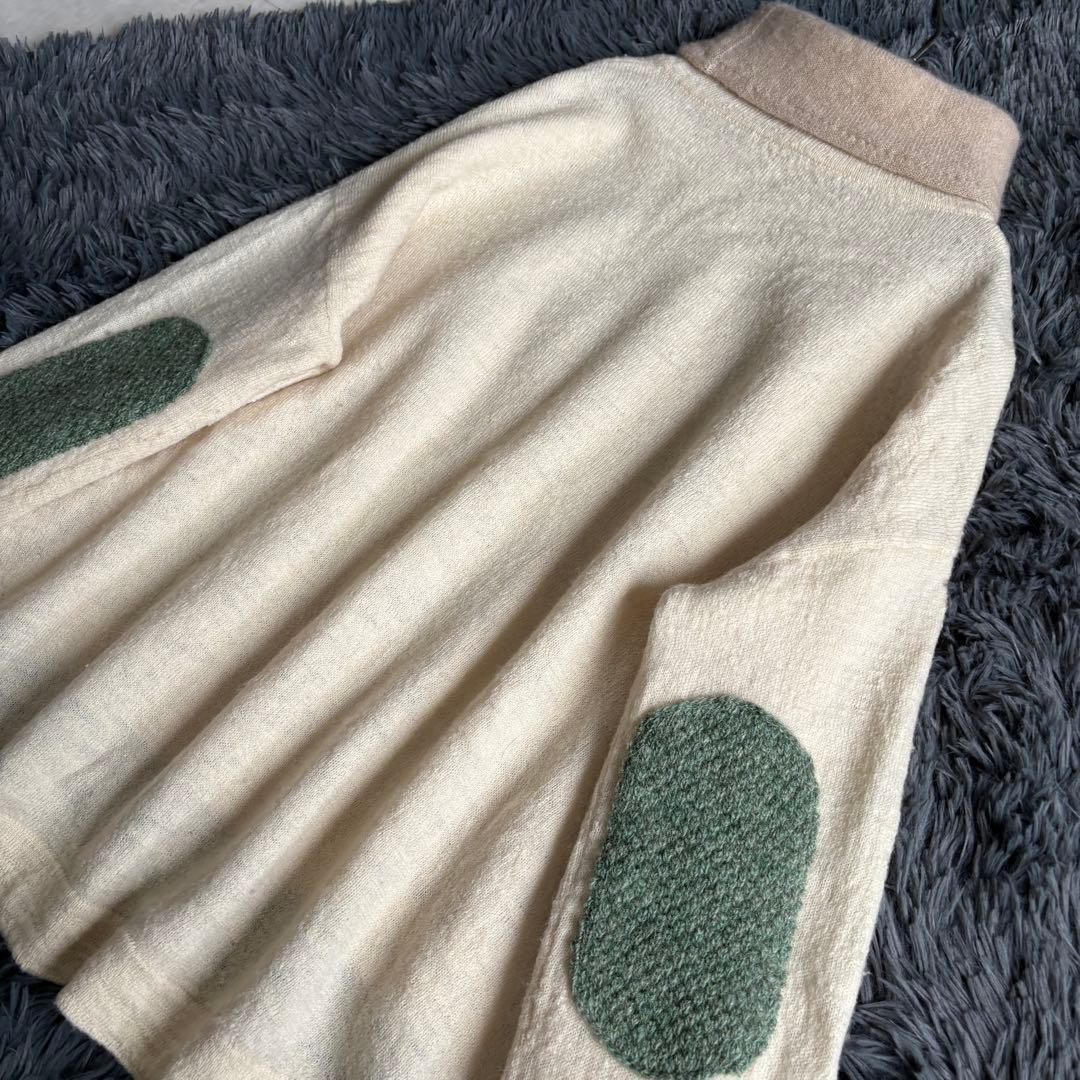 45R マリンクラフトタートルネックニット カシミヤネック オフホワイト 0