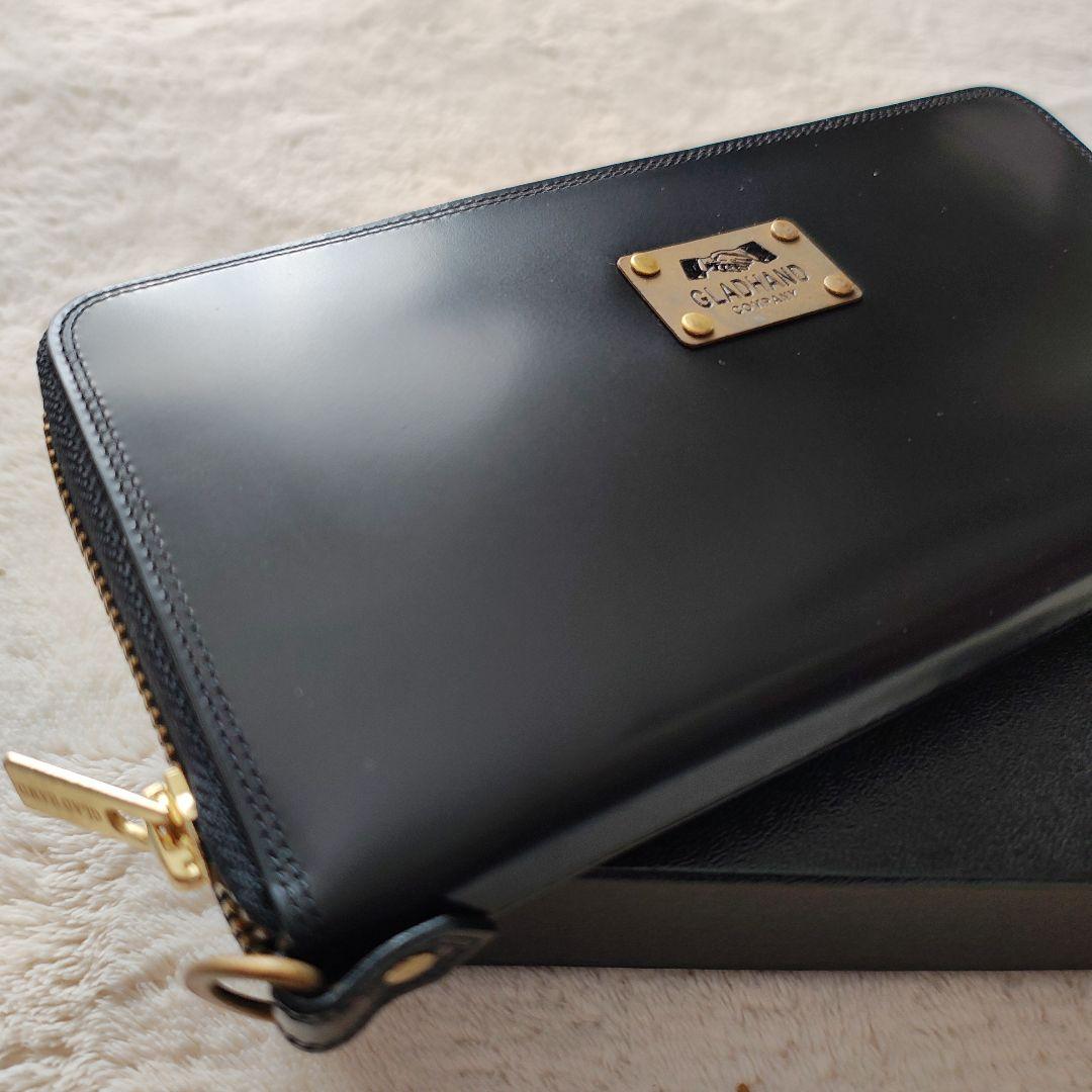 新品未使用　グラッドハンド　ポーター　本革　長財布　ブラック