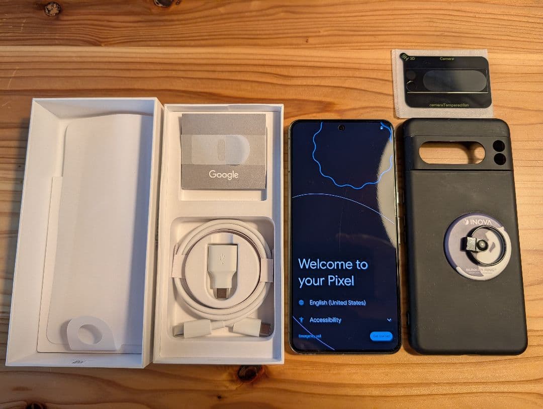 美品！Google Pixel 8 Pro Obsidian 128GB+おまけ