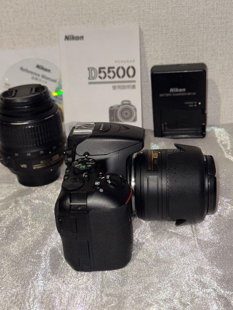 美品　Nikon D5500 スタートキット　Wi-Fi転送　限定ストラップ