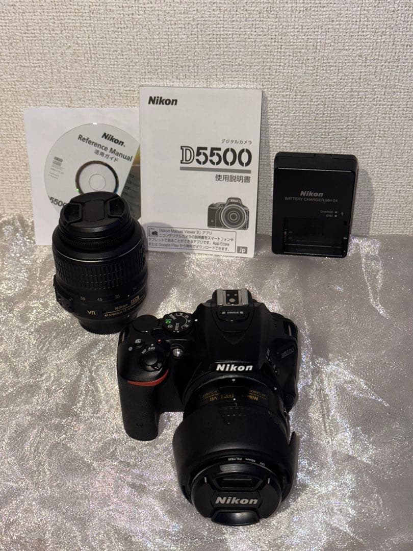美品　Nikon D5500 スタートキット　Wi-Fi転送　限定ストラップ