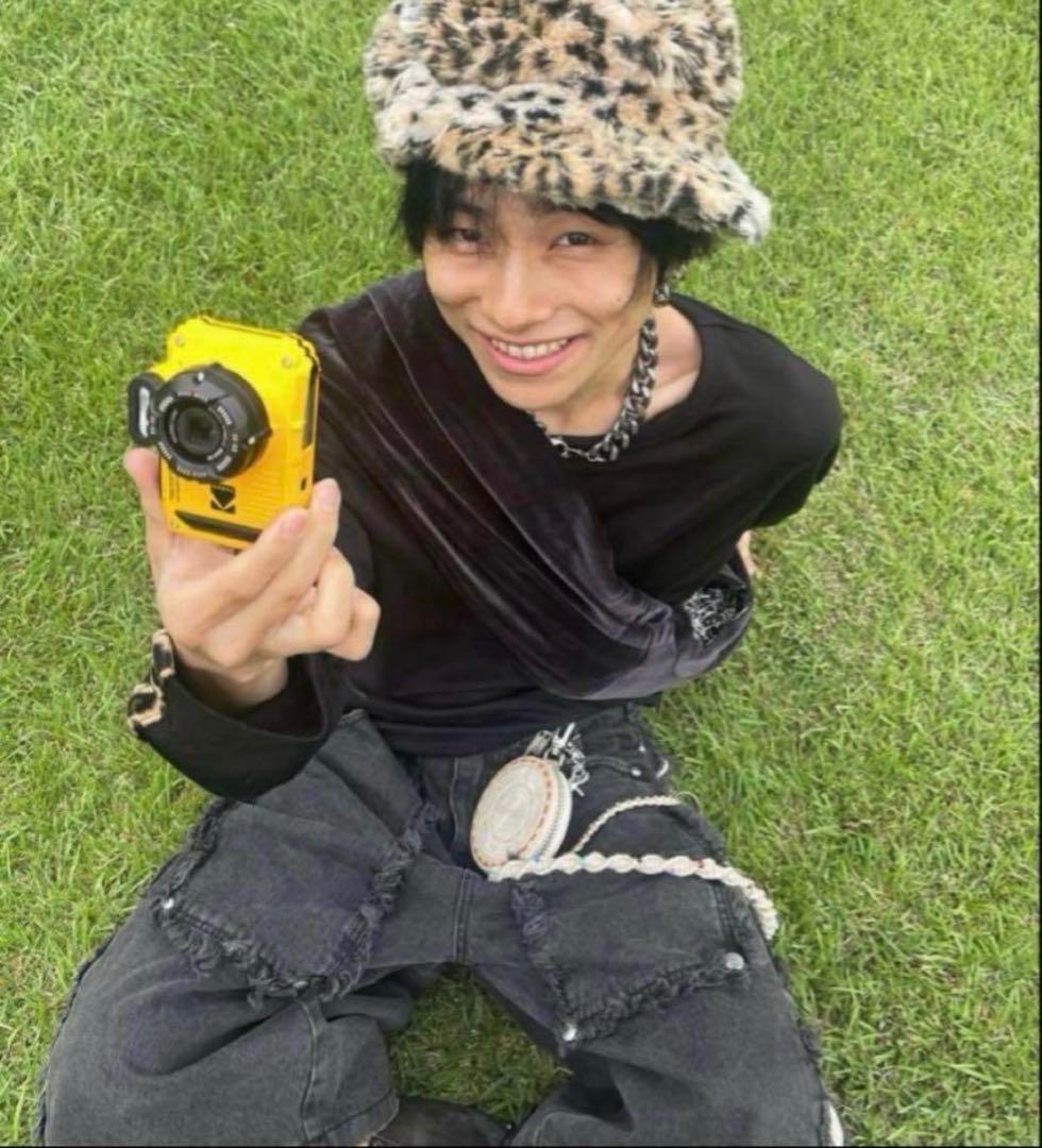 【最終値下げ】ベロア生地　leh KESA 袈裟bag あおば着用モデル