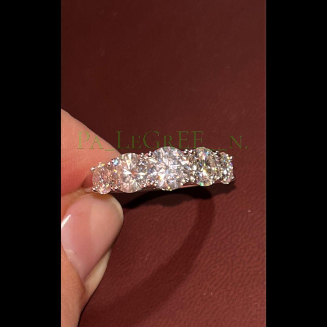 ♥ggt指輪レディース　結婚指輪　婚約指輪　モアサナイト S925　人気