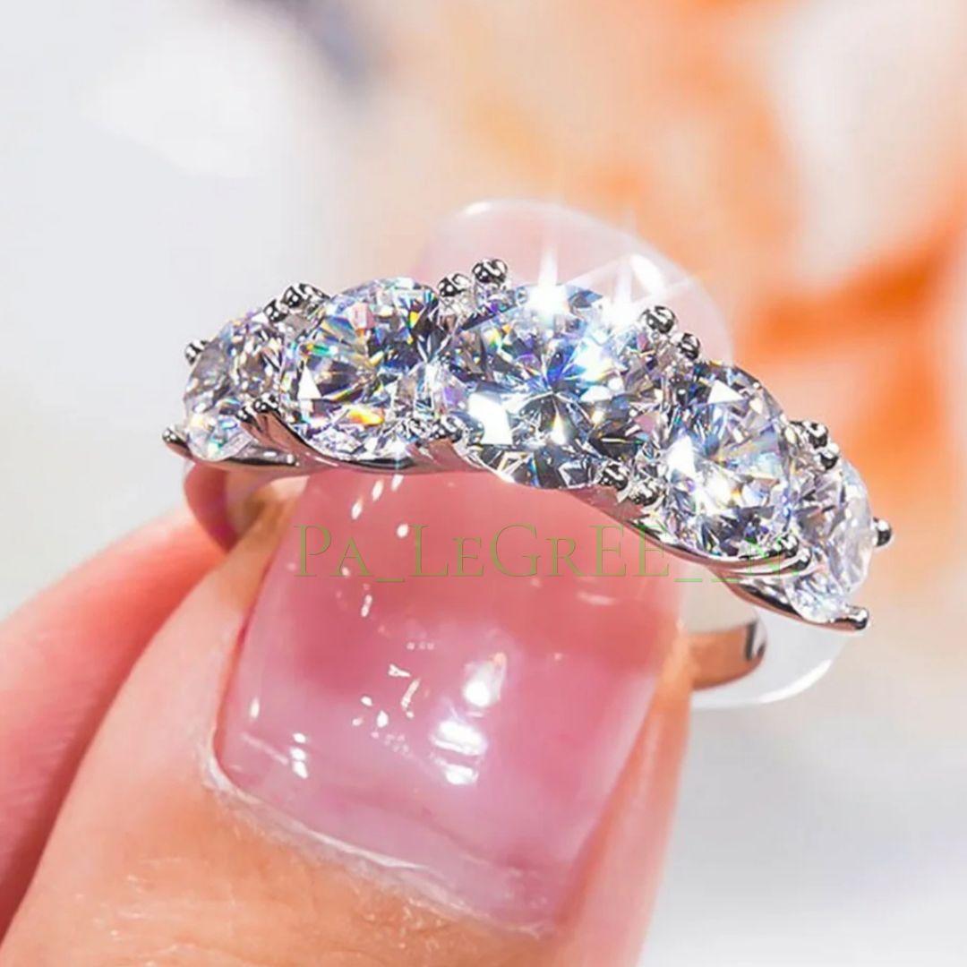 ♥ggt指輪レディース　結婚指輪　婚約指輪　モアサナイト S925　人気