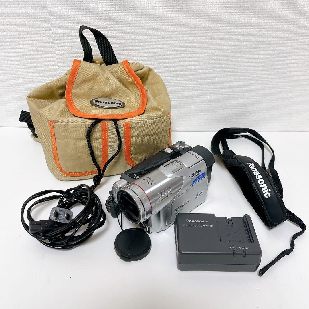 Panasonic MiniDV 高画質 ビデオカメラ セット NV-GS70