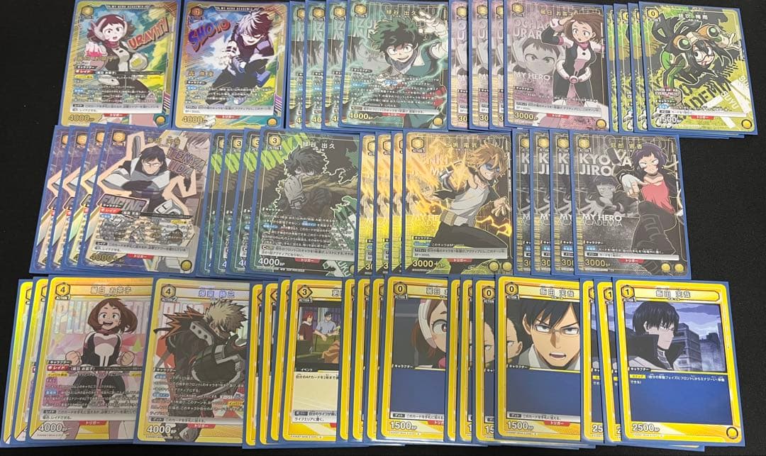 A組デッキ パラレル大量 僕のヒーローアカデミア