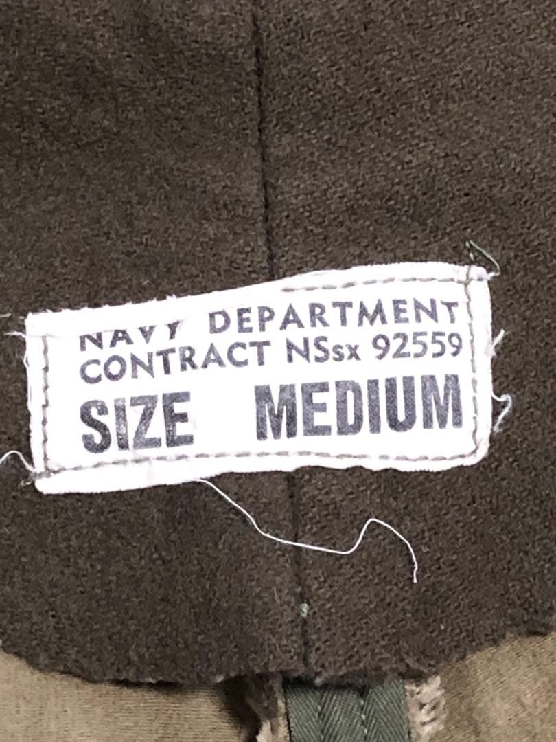 オリジナル 40s US NAVY デッキパンツ オーバーオール アメリカ海軍