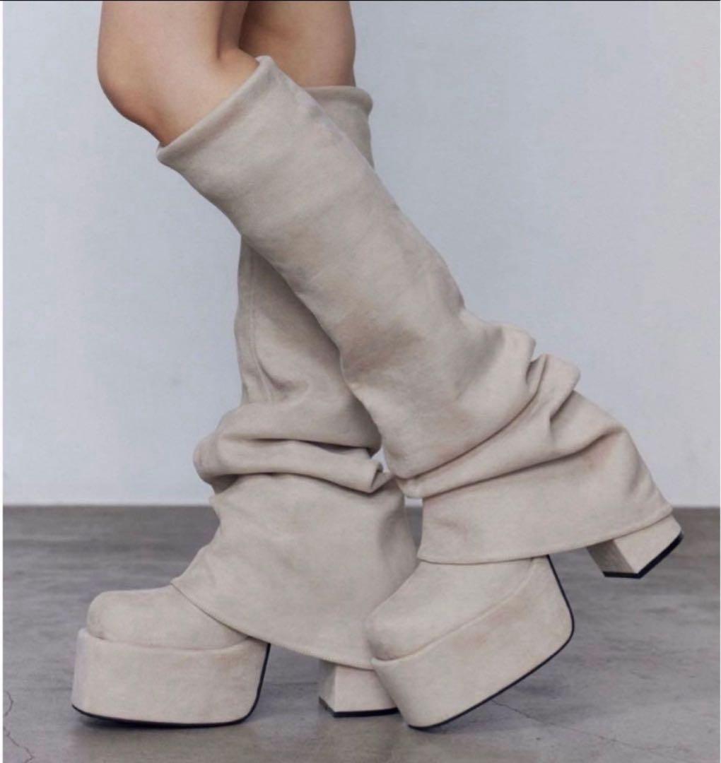 EMODA ルーズカバーフィットブーツ Lサイズ