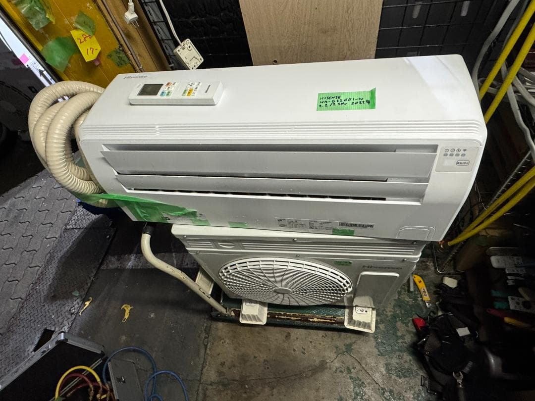 HISENSE エアコン ハイセンセ　HA-G22EE1-W 6畳 2022年