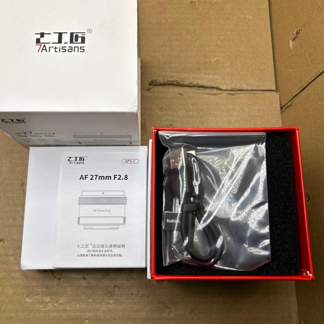 7artisans 七工匠 27mm F2.8 AF APS-C Eマウント