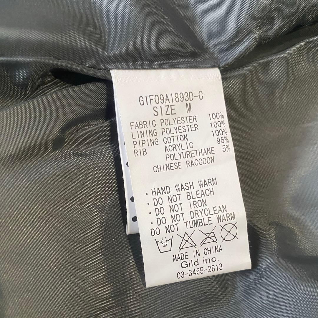 00s モッズコート リアルファー 光沢 平成 ギャル y2k グランジ