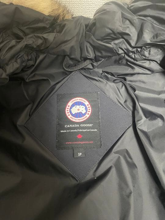 カナダグース　ロングダウン　ネイビー