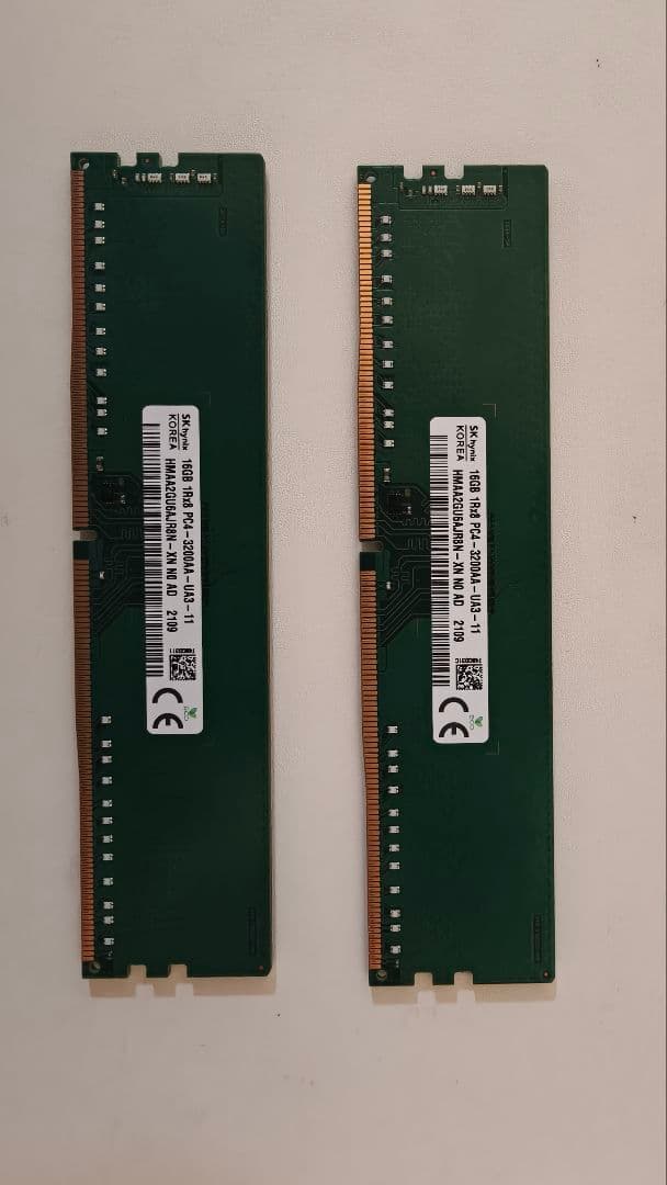 SK hynix 32GB DDR4 PC4-3200AA メモリ