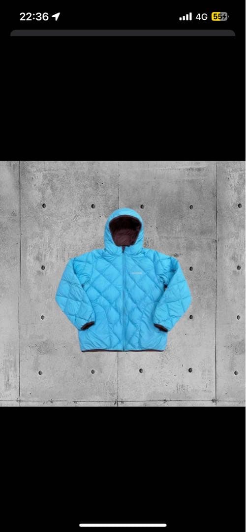 本日限定セール！！mont-bell ダウンジャケット キルティング フード付き