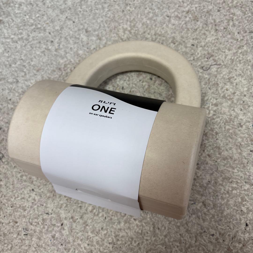 NWM ONE ワイヤレスヘッドホン 耳スピーカー ダークグレイ MBH01