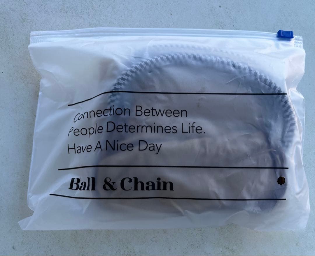 ボール投げチェーン　紀伊國屋コラボ　ベージュ