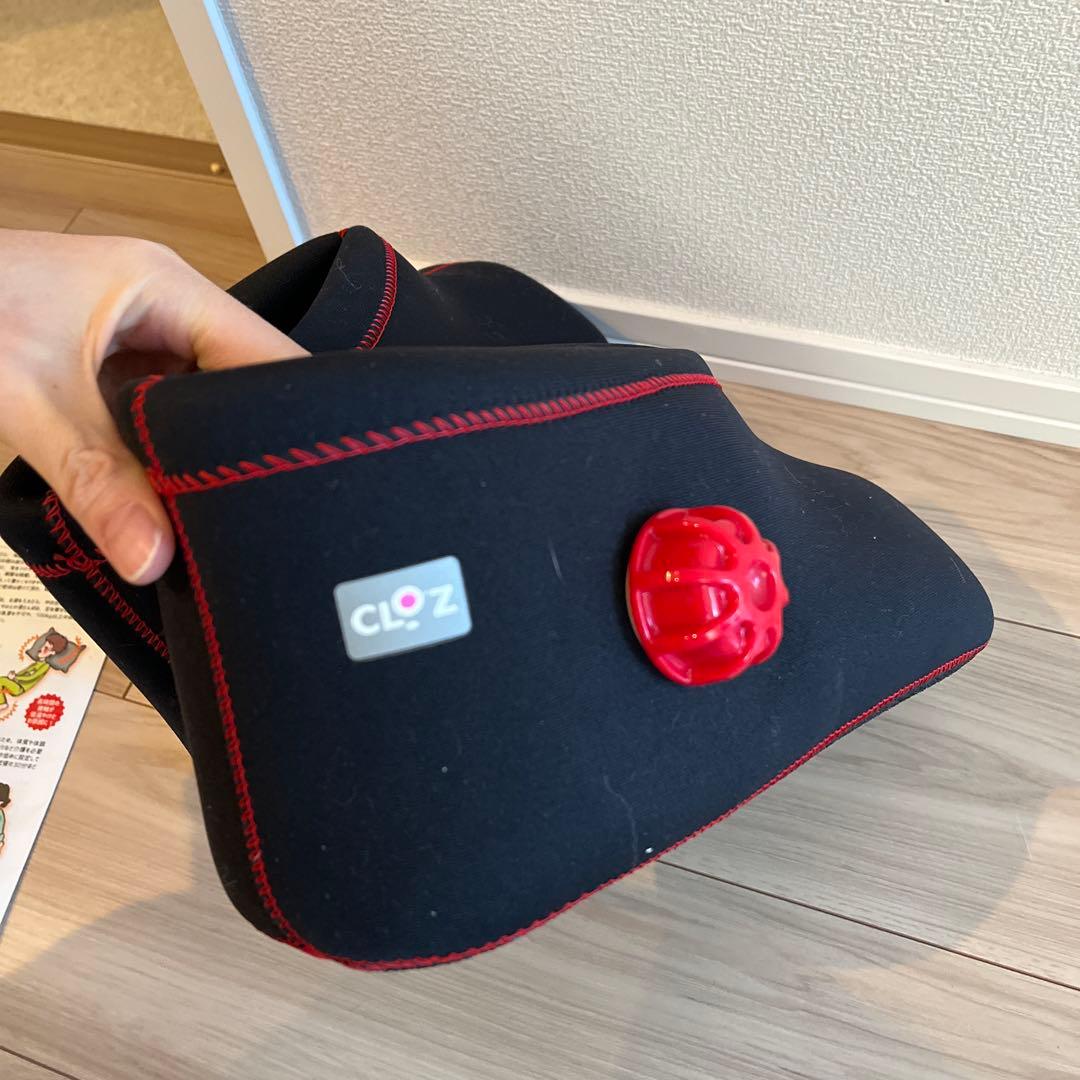 足用　やわらか湯たんぽ　クロッツ　ショートタイプ　ブラック　L 保証書あり